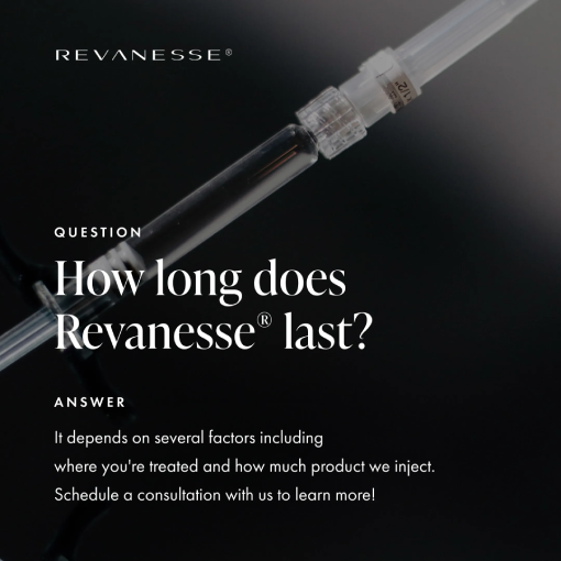 How Long Does Revanesse Dermal Filler Last Chicago Aesthetics