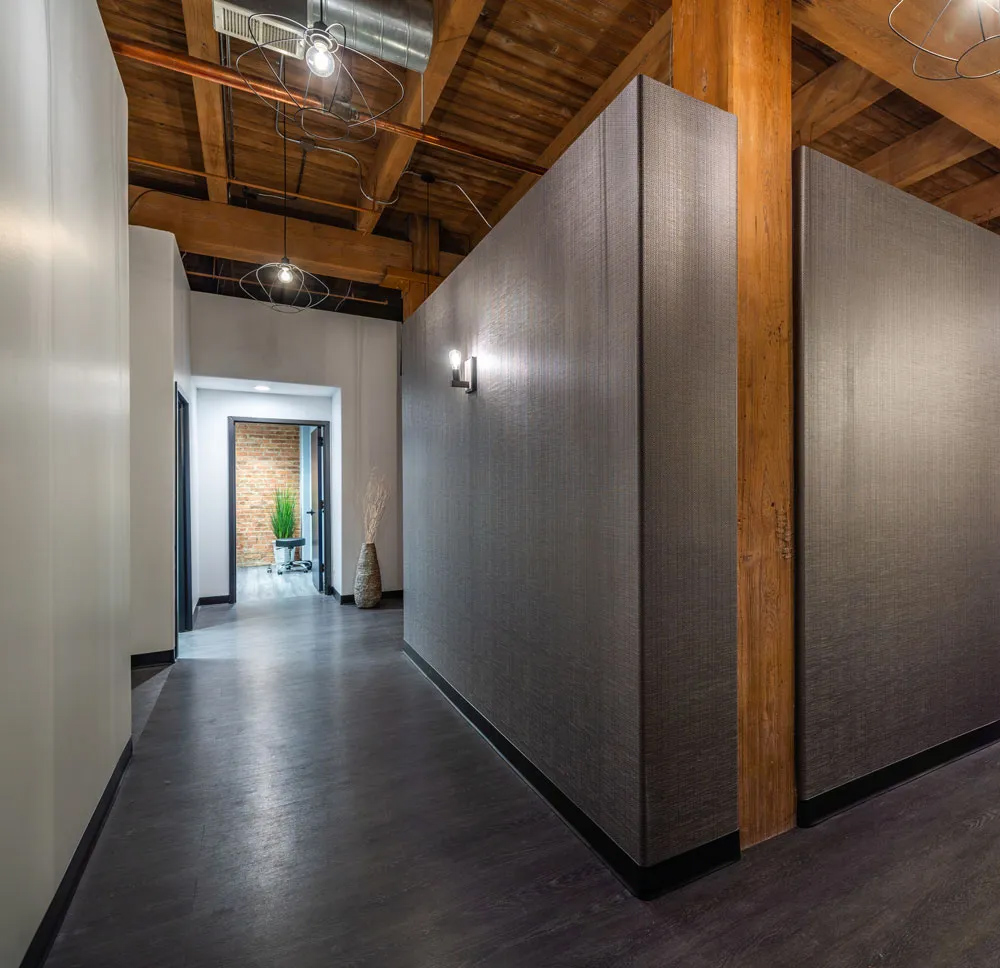 Office hallway photo of Chicago Aesthetics Surgery & Med Spa offices