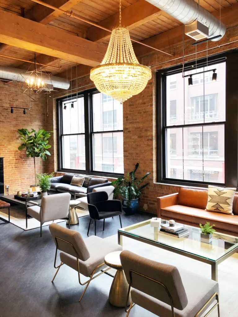 Lobby Front Desk Area of Chicago Aesthetics Surgery & Med Spa offices