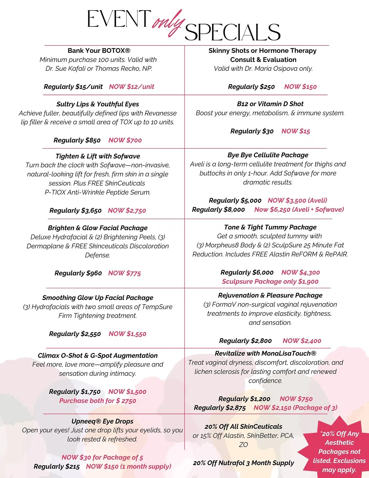 Glow For A Cause Event October 30, 2024 Event Specials