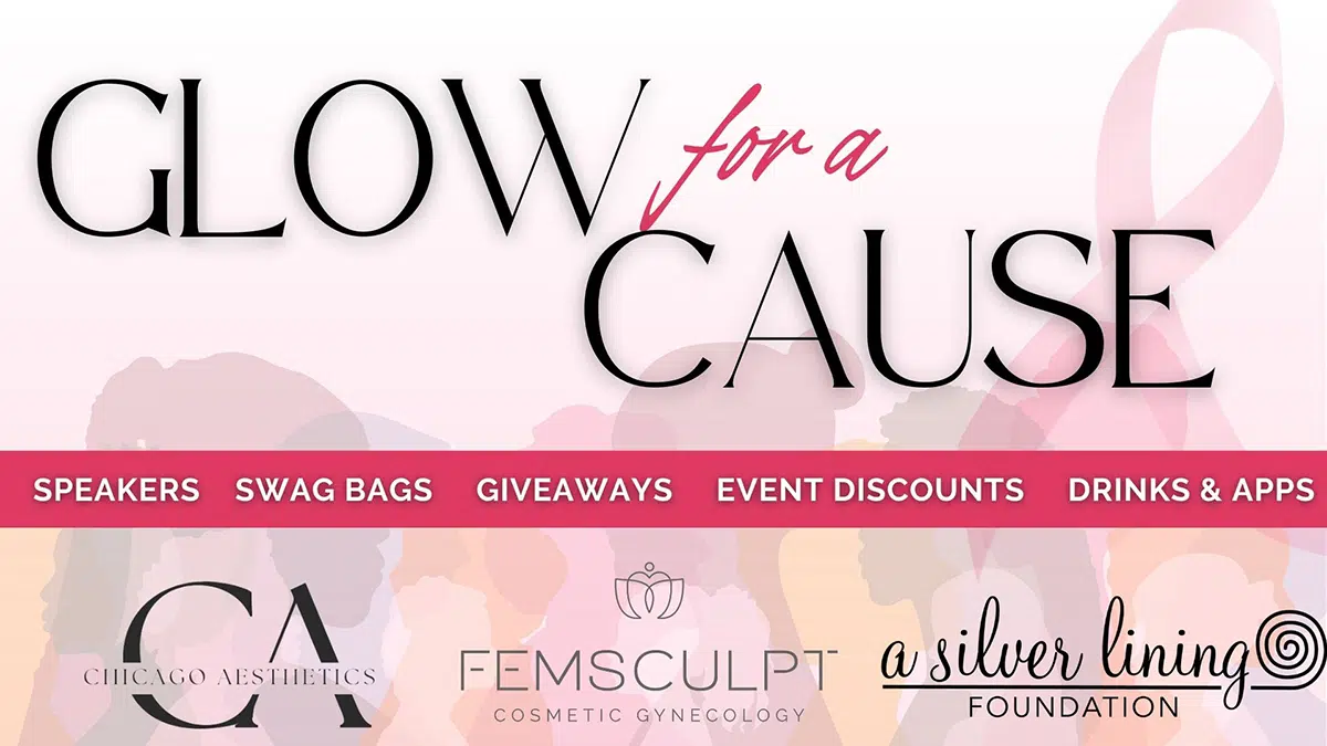 Glow For A Cause Header | Chicago Aesthetics Med Spa