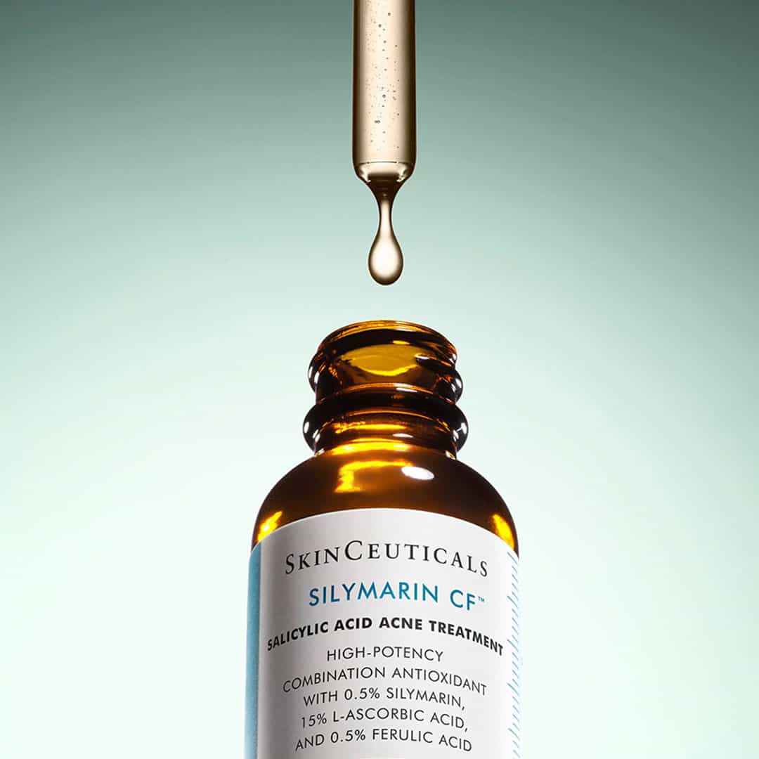 skinceuticals silymarin cf product ad