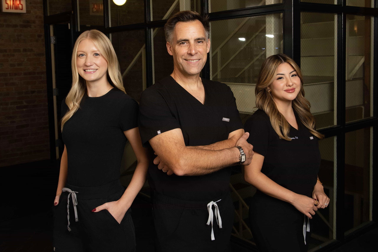 Dr. Rachel and staff